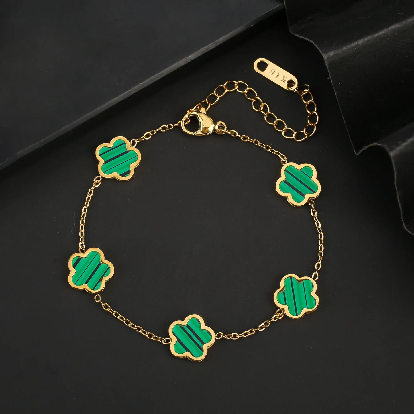 Clover Bracelet Gold-Plated