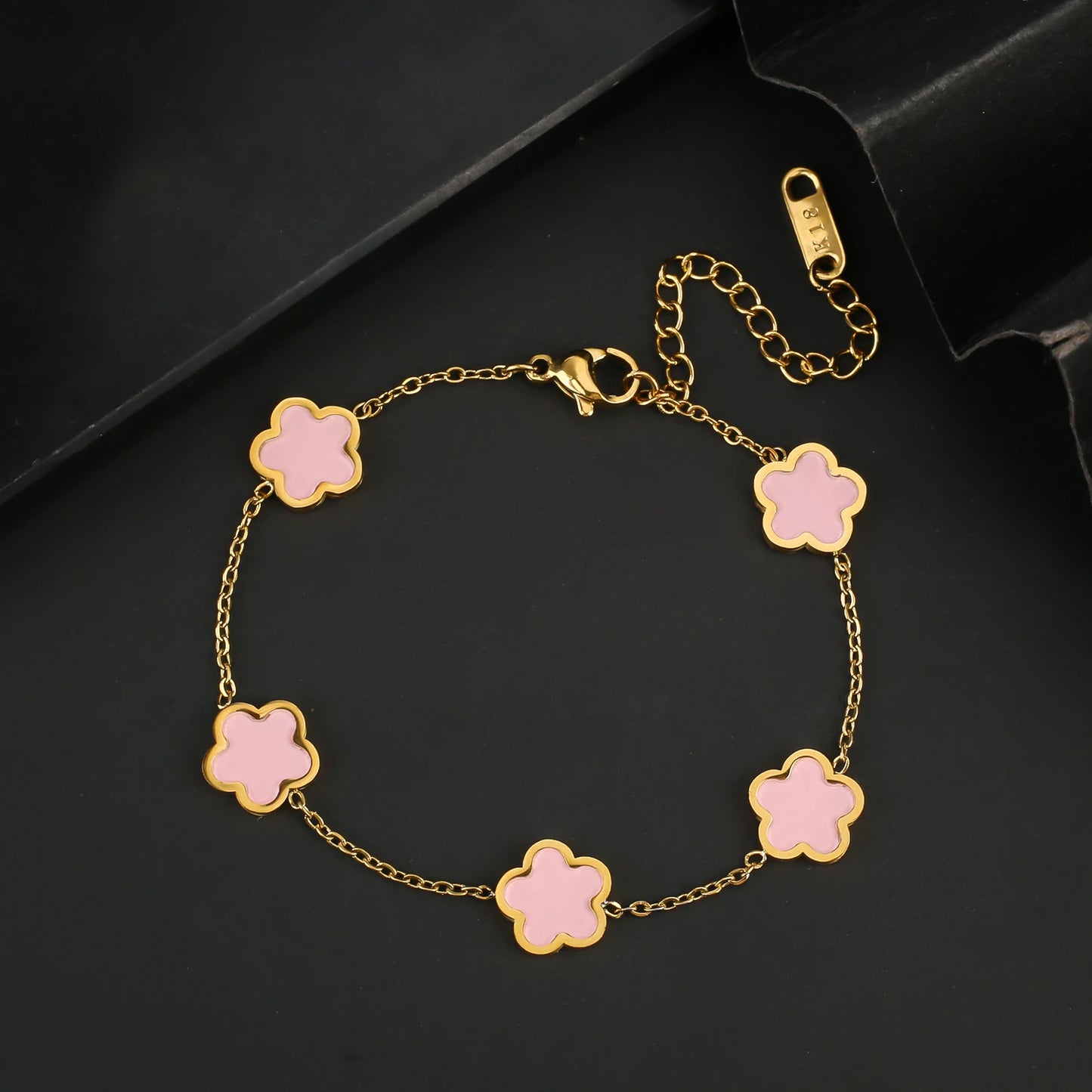 Clover Bracelet Gold-Plated