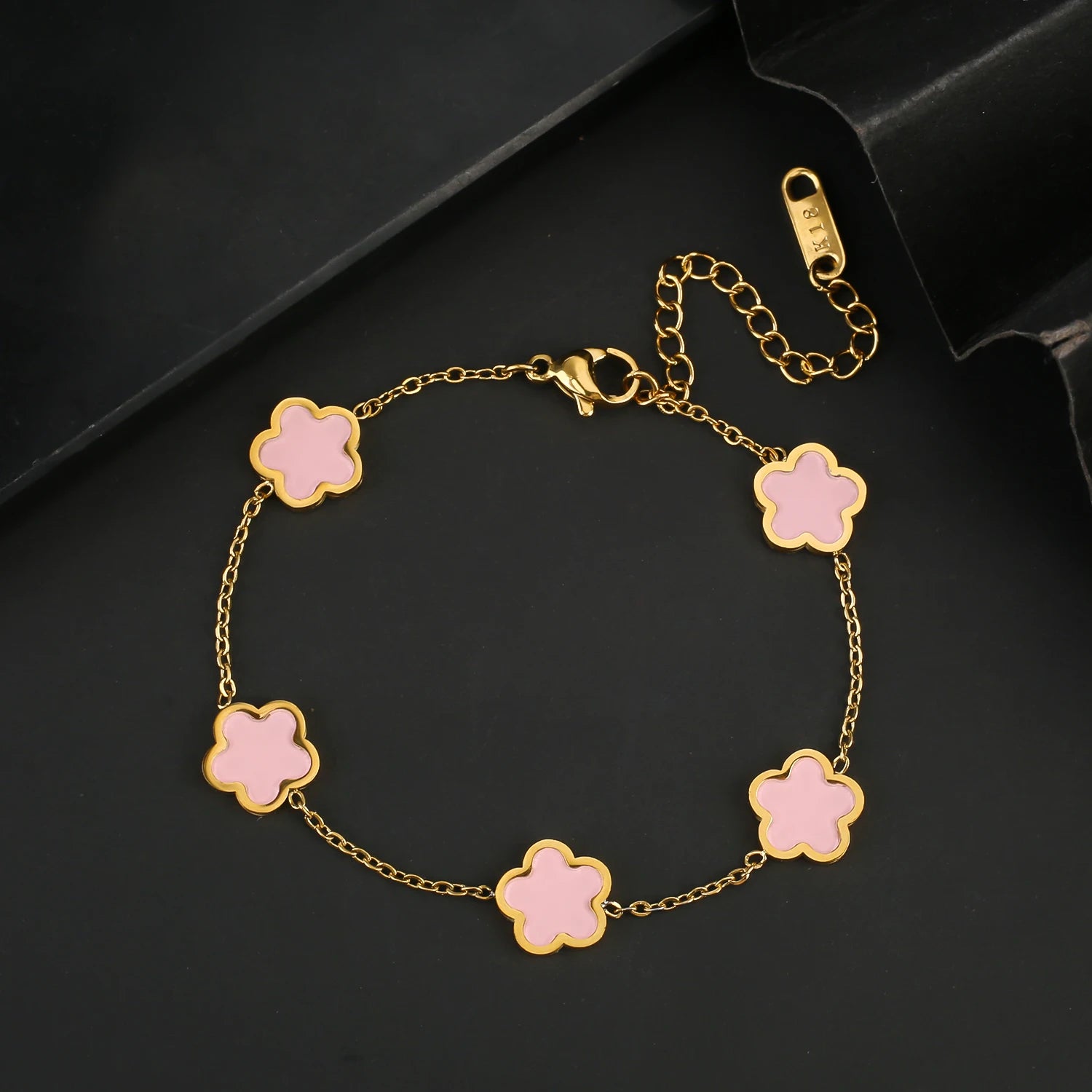 Clover Bracelet Gold-Plated