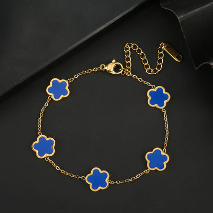 Clover Bracelet Gold-Plated